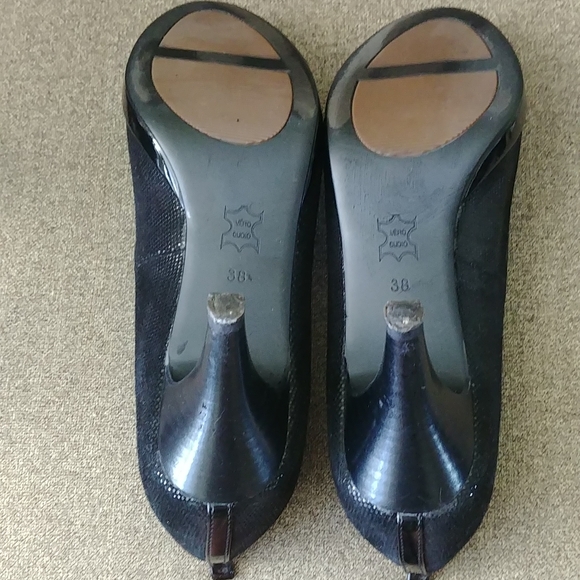 Black leather shoes, size 38 - Picture 11 of 13
